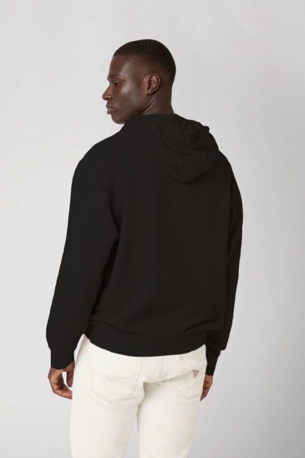 GUESS Czarna bluza męska Finch Terry