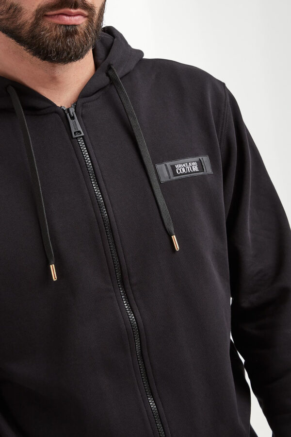 ad9a1438152e2be92ff9fd9455e333c456187e6b Bluza męska z kapturem VERSACE JEANS COUTURE