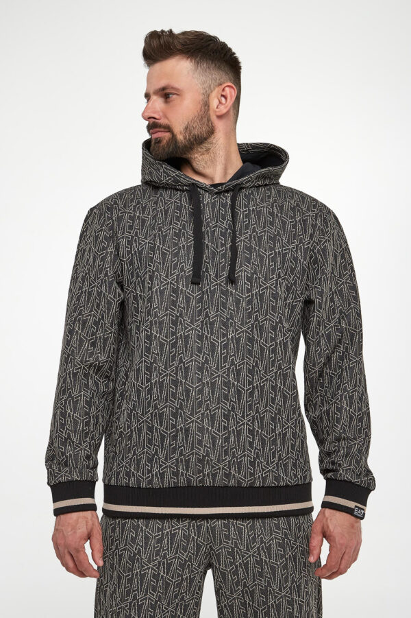 Bluza męska z kapturem EA7 EMPORIO ARMANI
