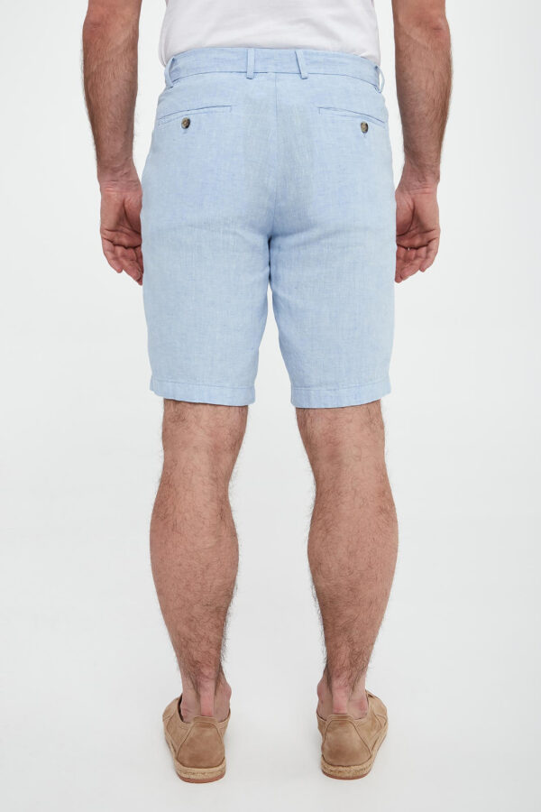 Bermudy męskie lniane PAUL&SHARK