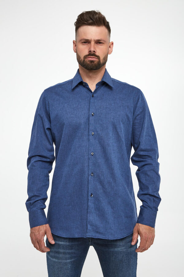 Koszula męska lniana KARL LAGERFELD