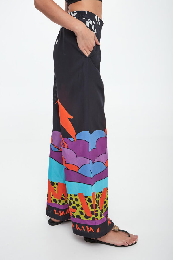 Spodnie damskie z jedwabiem SPORTA