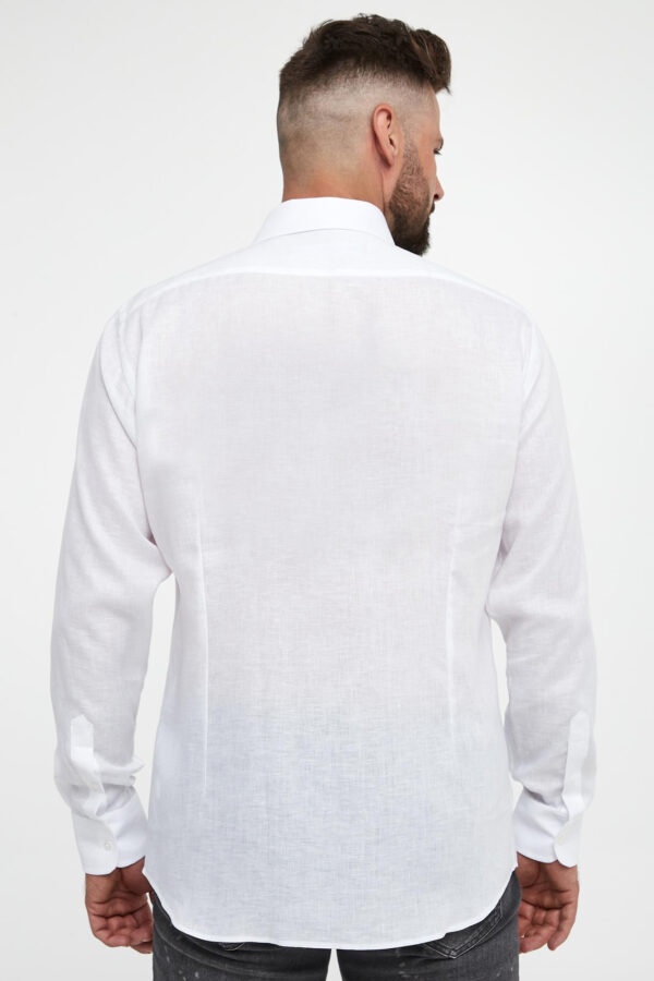 Koszula męska lniana KARL LAGERFELD