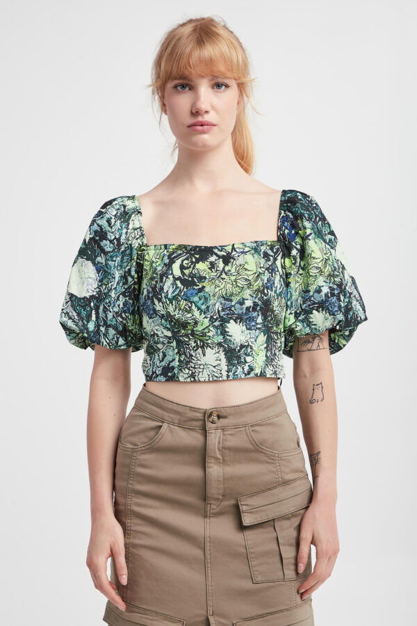 Bluzka damska gorsetowa GESTUZ