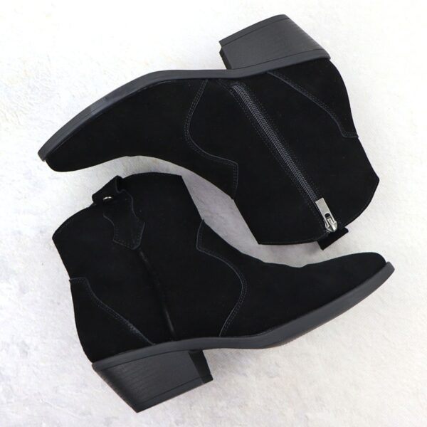 b246d8bd71ccaf2f4ba0854715365f1a7c74cecf Skórzane botki damskie kowbojki czarne Big Star SS274462