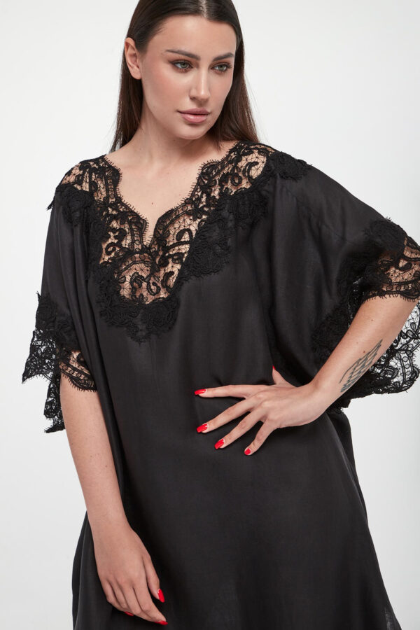 Sukienka lniana ERMANNO SCERVINO LIFE