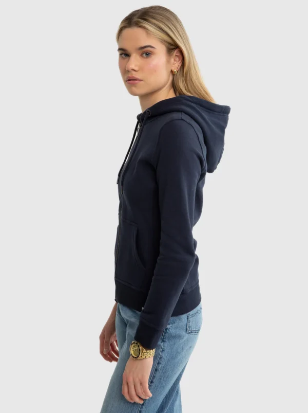 Bluza damska z kapturem granatowa Laurisana 403