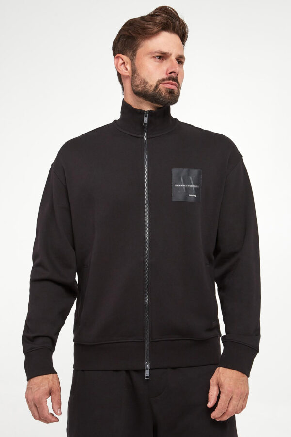 b71dd16e8e783bb4cb58054447ca7ba952bad06b Bluza męska ze stójką ARMANI EXCHANGE