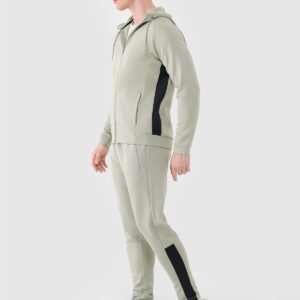 4F Bluza treningowa szybkoschnąca męska - khaki