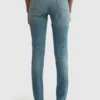 Jeansy damskie skinny niebieskie Adela 172