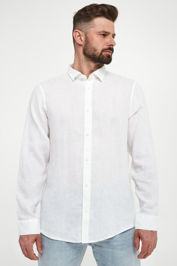 Koszula męska lniana ARMANI EXCHANGE