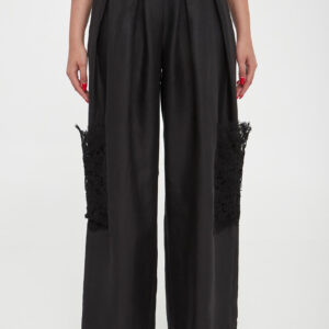 Spodnie damskie lniane ERMANNO SCERVINO LIFE