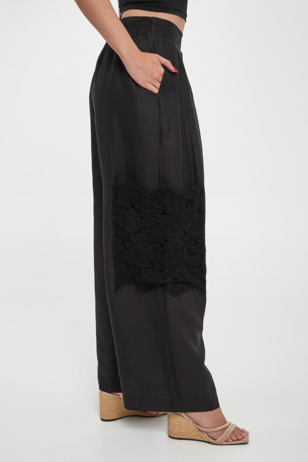 Spodnie damskie lniane ERMANNO SCERVINO LIFE