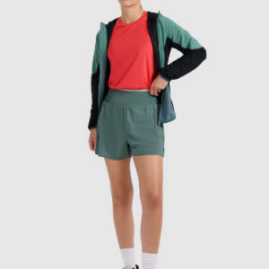 4F Bluza do biegania w terenie Primaloft Active damska - turkusowa