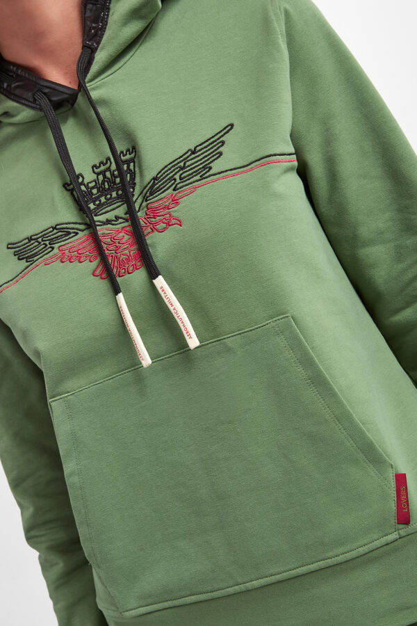 Bluza damska z kapturem AERONAUTICA MILITARE