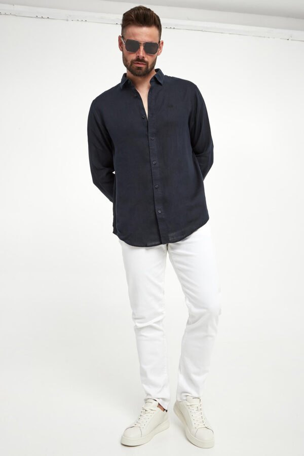 Koszula męska lniana ARMANI EXCHANGE