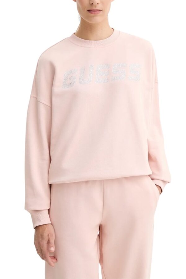 GUESS Różowa damska bluza Primula