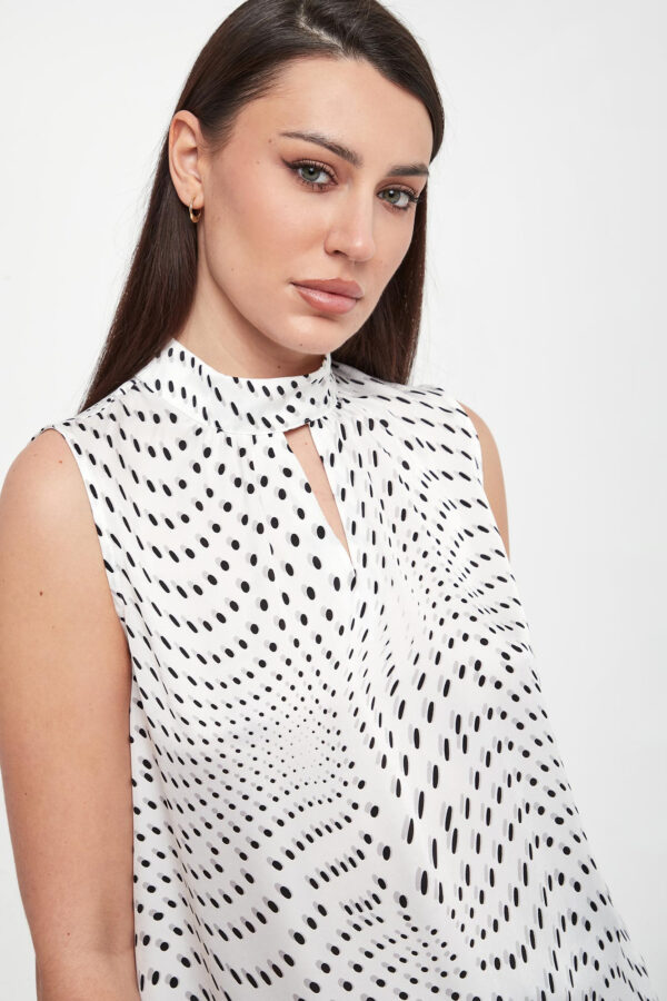 Top damski w groszki JOSEPH RIBKOFF