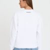 KARL LAGERFELD Biała bluza damska Ikonik 2.0