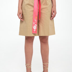 Szorty damskie z lnem TWINSET ACTITUDE