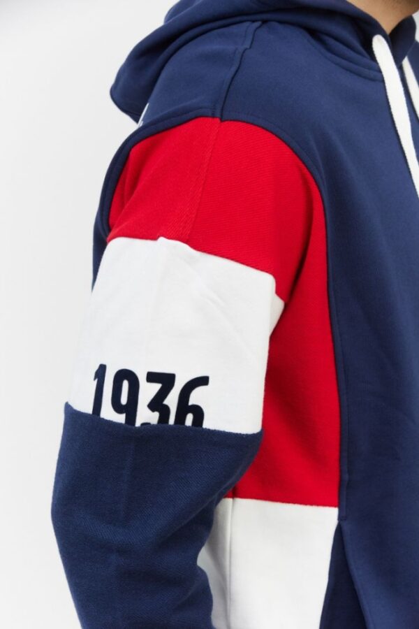 cf70554de43f395eec234873a61b40a8a994d7ba EA7 Granatowa bluza męska Olimpia milano