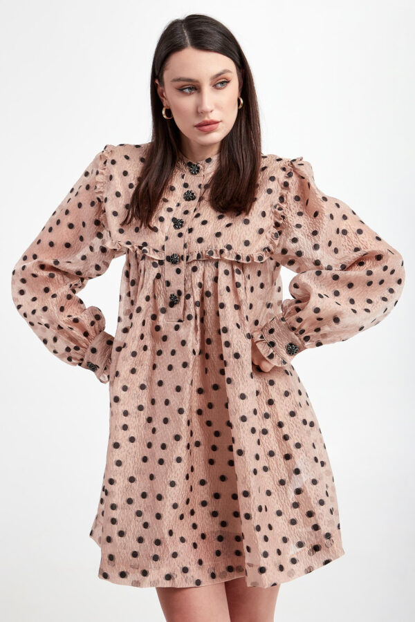 Sukienka z kołnierzykiem CUSTOMMADE