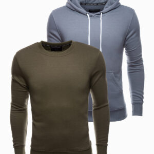 Zestaw bluz męskich BASIC - mix 2-pak V5