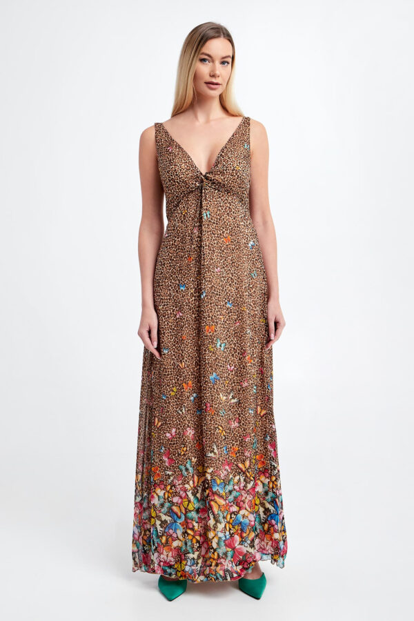 Sukienka jedwabna BLUGIRL BLUMARINE