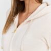 JUICY COUTURE Beżowa damska bluza Robertson Gold