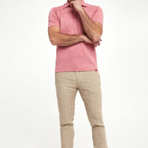 Polo męskie lniane PAUL&SHARK