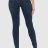7 FOR ALL MANKIND Niebieskoszare jeansy damskie HW SKINNY SLIM ILLUSION