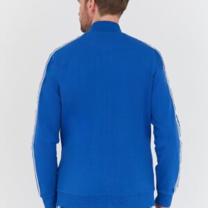 GUESS Niebieska męska bluza Full Zip