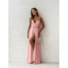 d84a10e827d932147a9a84bf35073f011c6d26b9_250x250 Sukienka maxi na ramiączkach SENTILA - pudrowy róż