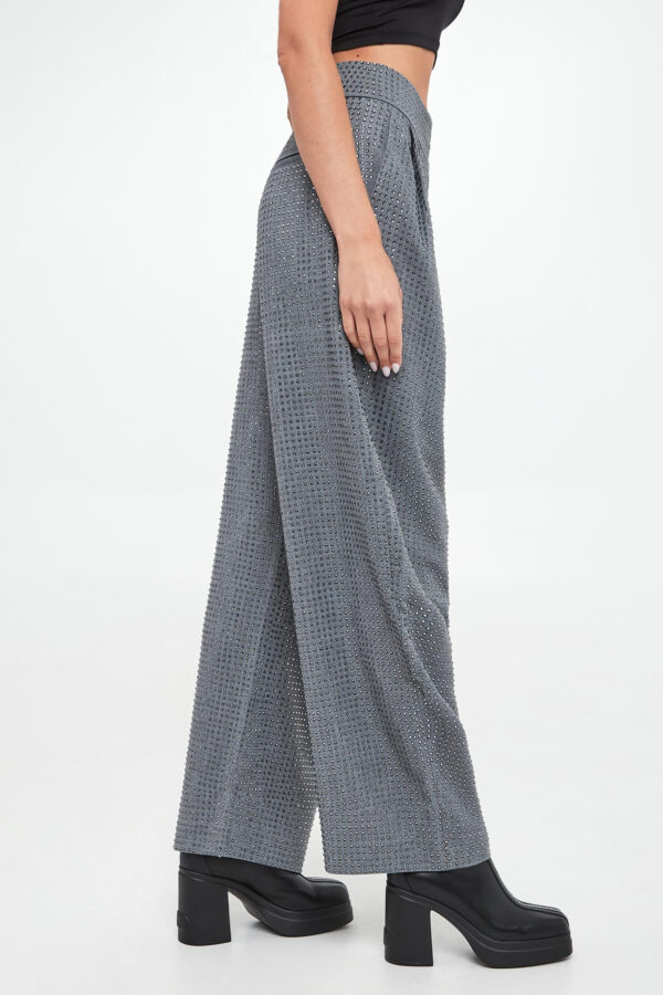 Spodnie damskie z kryształkami Patre PINKO