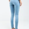 Jeansy damskie skinny jasnoniebieskie Adela 105