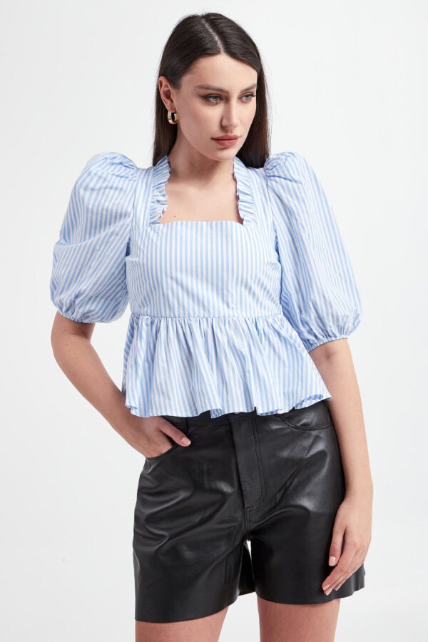 Bluzka damska z baskinką CUSTOMMADE