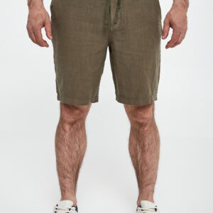 Bermudy męskie lniane AERONAUTICA MILITARE