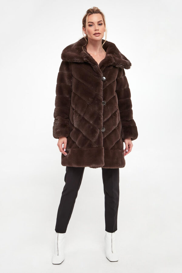 Futro damskie dwustronne JOSEPH RIBKOFF