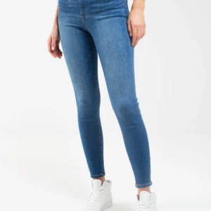 e1ef84ec61b2ca4da00ff9d3241bc7ea1304d717 Jeansy damskie push up niebieskie Mariella High Waist 458