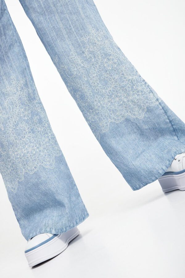 Spodnie damskie lniane ERMANNO FIRENZE