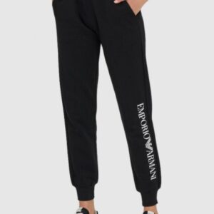 EMPORIO ARMANI Czarny damski komplet bluza i spodnie