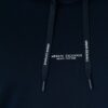 ARMANI EXCHANGE Granatowa bluza męska z kapturem i logo