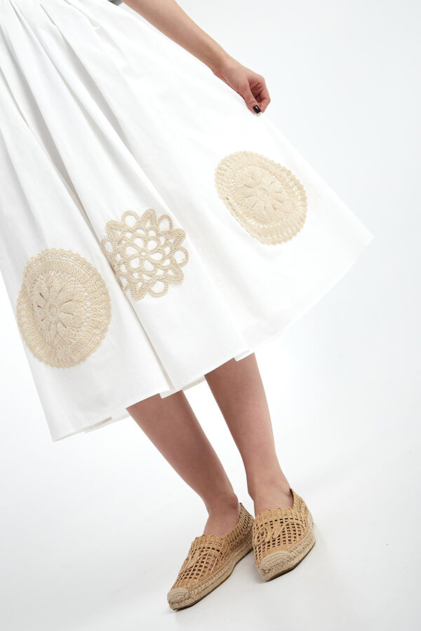 Spódnica midi z haftem Orme WEEKEND MAX MARA