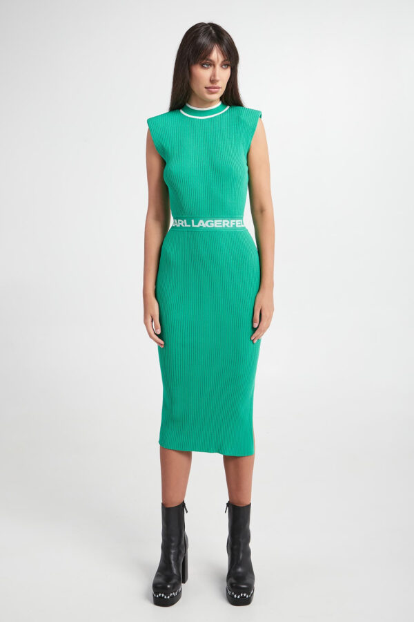 Sukienka midi KARL LAGERFELD