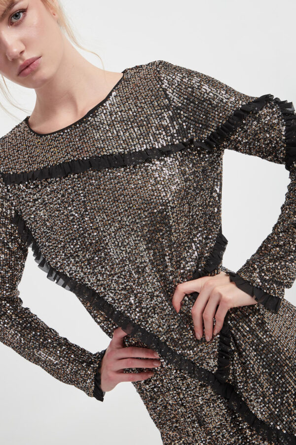 Sukienka cekinowa TWINSET ACTITUDE