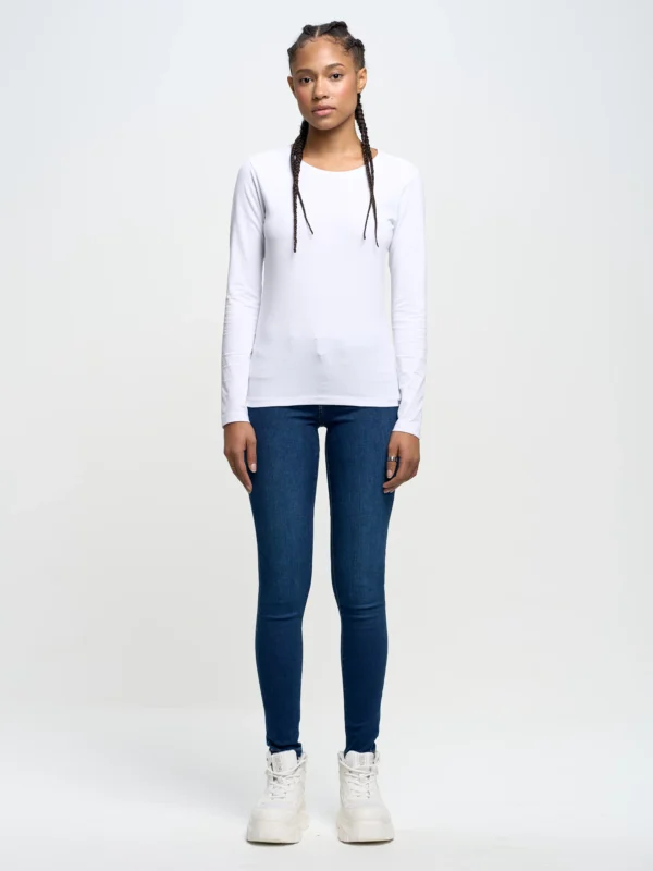 ecb0dcdd6ecf570537d70e391e2c81afca7a65ec Jeansy damskie push up niebieskie Amela 359