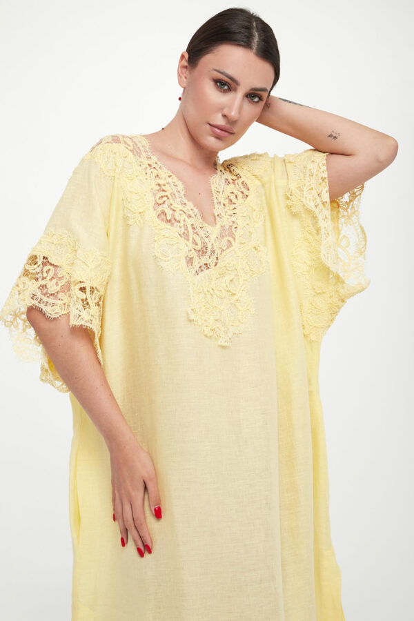 Sukienka lniana ERMANNO SCERVINO LIFE