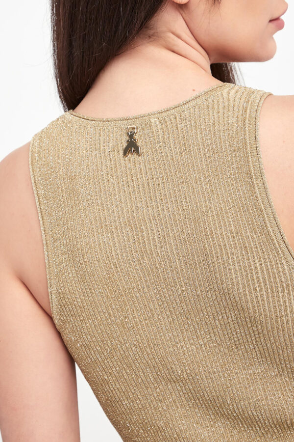 Top damski lureksowy PATRIZIA PEPE