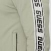 GUESS Zielona bluza męska z lampasami New Arlo