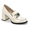 Półbuty Vinceza 63509 beż lakier